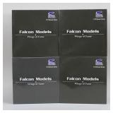 Lot of 4 Falcon Models - Blue Angels Aircraft 1/72