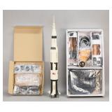 Lot of 2 Saturn V Rocket/Apollo Saturn V Rocket