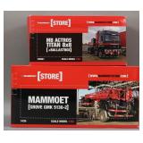 Lot of 2 Mammoet Actros Titan 8x8/Grove GMK 5130-2