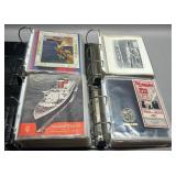 4 Binders of Ship Memorabilia