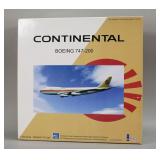 Inflight Continental Boeing 747-200 1/200 Scale