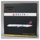 Gemini 200 Delta Boeing 757-200 1/200 Model Plane