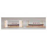 Lot of 2 Cunard Liner - RMS Mauretania/Aquitania