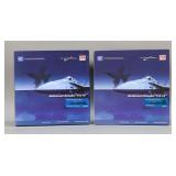 Lot of 2 HM 1/72 Scale McDonnell Douglas F/A 18