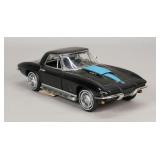 Franklin Mint - 67 Tuxedo Black Corvette Stingray
