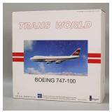Trans World Boeing 747-100 Model Plane 1:200 Scale