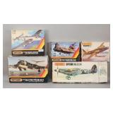 Lot of 5 Matchbox Model Plane Kits - Open Boxes