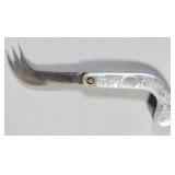 Press Button Knife Co One Arm Man