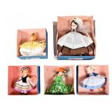 5 Vtg Madame Alexander 8' Dolls w/ Orig Boxes