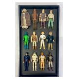 Twelve Vtg Kenner Star Wars Action Figures