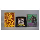 3 Vtg Kaiyodo & Dark Horse Unbuilt Model Kits