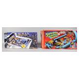 Mattel & Playtime 2 Superhero Pinball Games