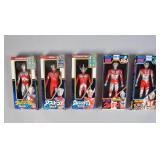 5 Bandai Ultraman Soft Vinyl Figures w/Boxes