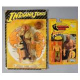 Kenner & Star Carded Indiana Jones Figures