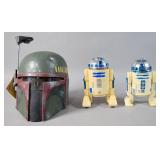 Don Post Boba Fett Mask & Kenner R2-D2 Toys