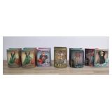7 Vinyl Fashion Dolls: Monroe, Dean & Presley