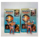 Winston Toys Rocky IV Figurine Erasers, 1985