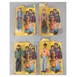 Vtg Mattel Welcome Back Kotter Carded Figures