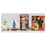 Set Vtg Robot Toys: Cosmic Talking & Warrior