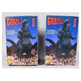 Horizon Godzilla Vinyl Figures w/ Boxes, 1993