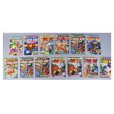 13 Vtg Marvel Iron Man Comic Books, 1975-76