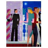 Giancarlo Impiglia Serigraph Night People II