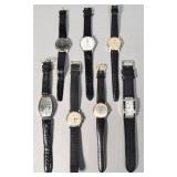 7 Vintage Wrist Watches Longines, Tissot, G-P