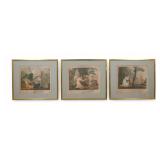 After Ludwig Rullmann 3 Engravings Imprudence