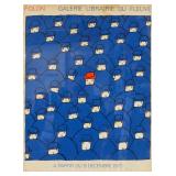 Jean-Michel Folon Exhibition Poster 1972