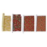 4 Rolls of Fabric Incl Thibaut Flora & Hudson