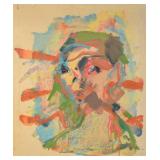 John McMahon Oil on Panel Turning Head