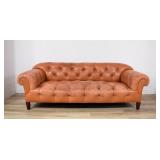 Chesterfield Tufted Leather Sofa