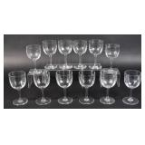 Set of 12 Baccarat Perfection Crystal Goblets