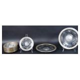 14-Piece Cut & Etched Glass Tableware