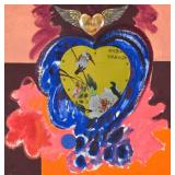 Jose Ramon Lerma Sacred Heart Mixed Media