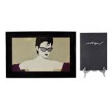 Patrick Nagel Serigraph & Nagel Art Book