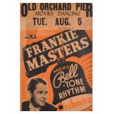 Frankie Masters Old Orchard Pier Poster 1941