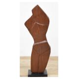 Ben Goodkin Female Torso Wood Sculpture