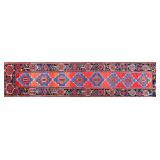 Hand-Knotted Persian Tribal Wool Runner