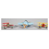 3 Limoges Airplane Trinket Boxes