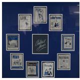 Vtg Satirical Magazine Cover Textile Display