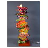 Pop Art Stacked Candy Pretzel Lamp