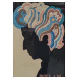 Milton Glaser 1966 Bob Dylan Lithograph