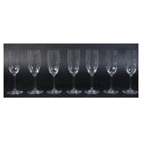 Set 7 Baccarat Perfection Crystal Flutes