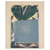 Hap Grieshaber Woodcut Abstract Composition