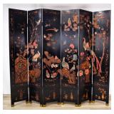 Chinese Six Panel Folding Screen