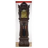 R.J. Horner Carved Grandfather Clock