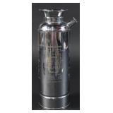 Art Deco Fire Extinguisher Cocktail Shaker