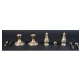 9 Sterling Silver & Mixed Metal Utility Items