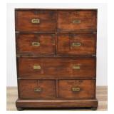 Late 19th Century English Campaign Chest